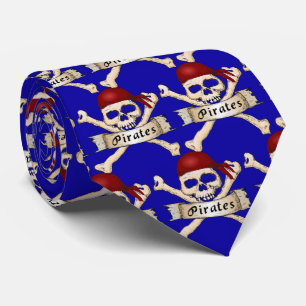 Pirates Team Mascot Football Baseball Cravate spor