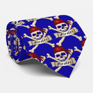 Pirates Team Mascotte Football Honkbal Sport Strop Stropdas