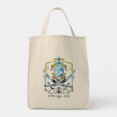 pirates tote bag (Achterkant)
