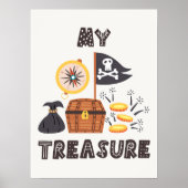 Pirate's Treasure Chest Poster (Voorkant)