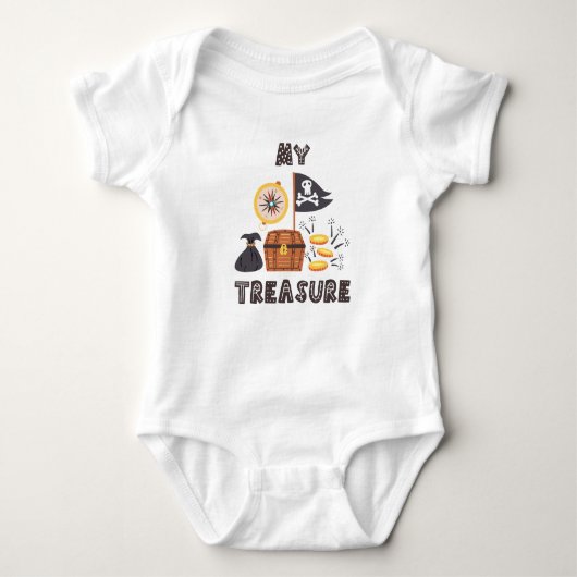 Pirate's Treasure Chest Romper (Voorkant)
