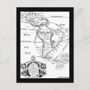 Pirates Treasure Map Briefkaart