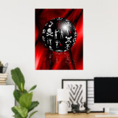 Piratical Sphere Poster (Thuiskantoor)