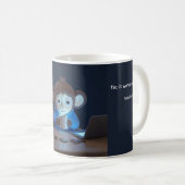 Pire message de commit Mug drôle de programmeur ca (Devant droit)