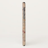 Piri Reis Wereldkaart Case-Mate iPhone Case (Achterkant/links)