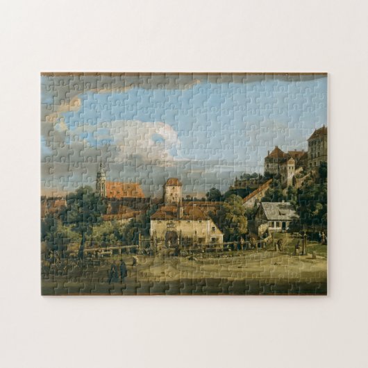 Pirna- De Obertor van de South Bernar Bellotto Legpuzzel (Horizontaal)