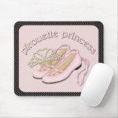 Pirouette Prinses Mousepad Muismat (Met muis)