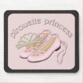 Pirouette Prinses Mousepad Muismat (Voorkant)