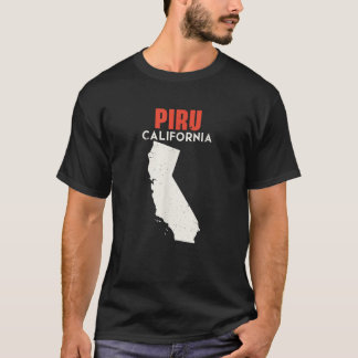 Piru California Verenigde Staten Reizen Californië T-shirt