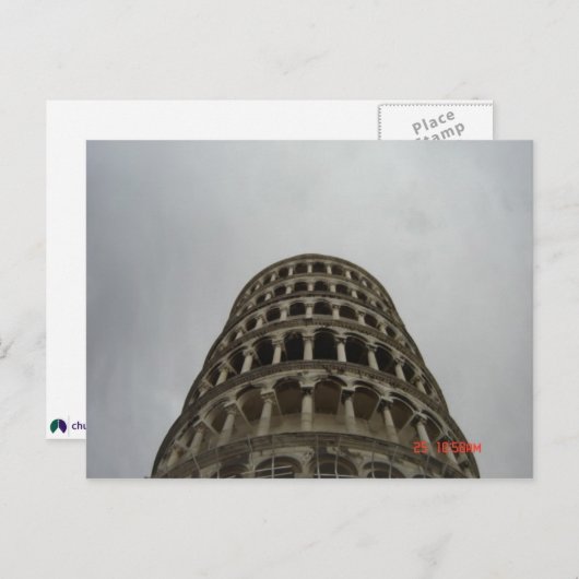 Pisa Briefkaart (Voorkant / Achterkant)