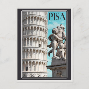 Pisa - de Leaning Tower Briefkaart