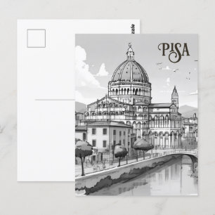 Pisa Italië reizen Briefkaart