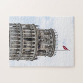 Pisa Leaning Tower puzzel Legpuzzel (Horizontaal)