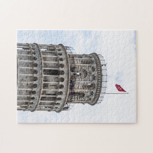 Pisa Leaning Tower puzzle (Horizontal)