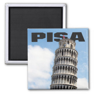Pisa Learning Tower Frigo Magnet