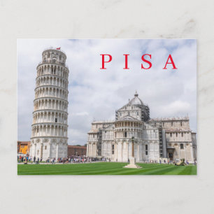 Pisa Piazza dei Miracoli uitzicht briefkaart