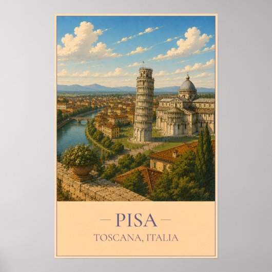 Pisa Poster (Voorkant)