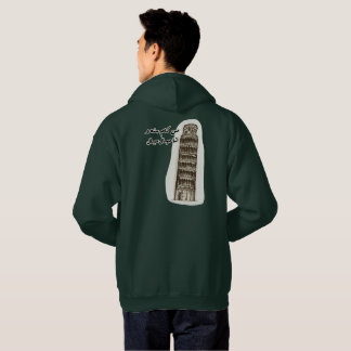 Pisa toren met Arabische uitdrukking Hoodie
