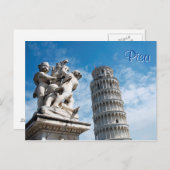 Pisa Tower Briefkaart (Voorkant / Achterkant)