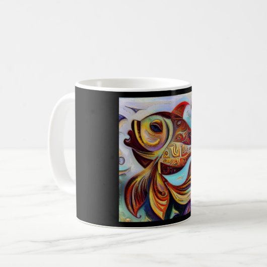 Pisces 11 koffiemok (Voorkant links)