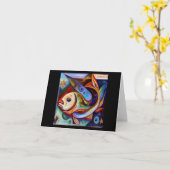 Pisces 8 kaart (Gele Bloem)