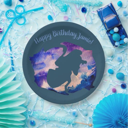 Pisces, Aangepaste Borden op jaarbasis Papieren Bordje (Feest)