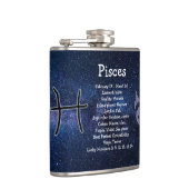 Pisces Astrology Horoscope Zodiac Sign Heupfles (Rechts)