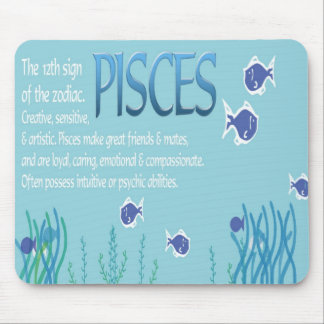 Pisces Astrology Mousepad Muismat