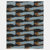 Pisces Astrology Zodiac Fleece Deken (Voorkant)