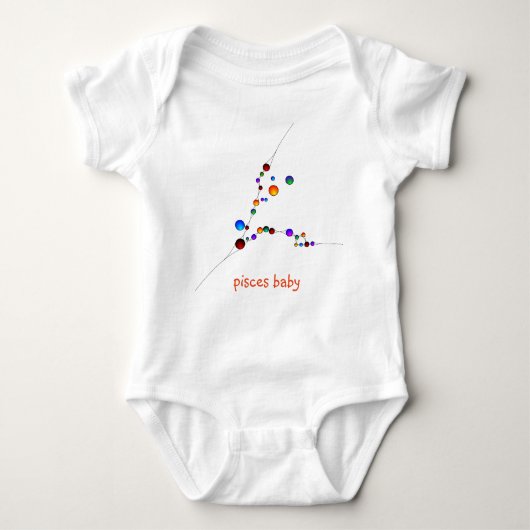 Pisces Baby Bodysuit (Voorkant)