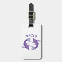 Pisces Bagagelabel