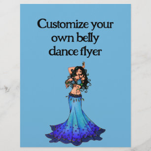 Pisces Belly Dancer Flyer
