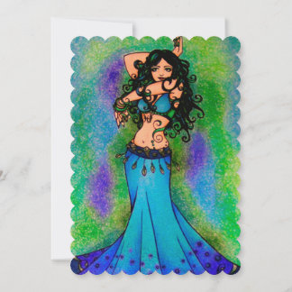 Pisces Belly Dancer Kaart