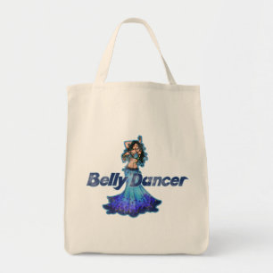 Pisces Belly Dancer Tote Bag