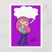 Pisces Briefkaart (Voorkant)