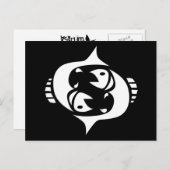 pisces briefkaart (Voorkant / Achterkant)