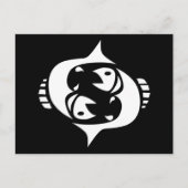 pisces briefkaart (Voorkant)