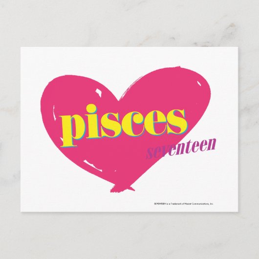 Pisces Briefkaart (Voorkant)