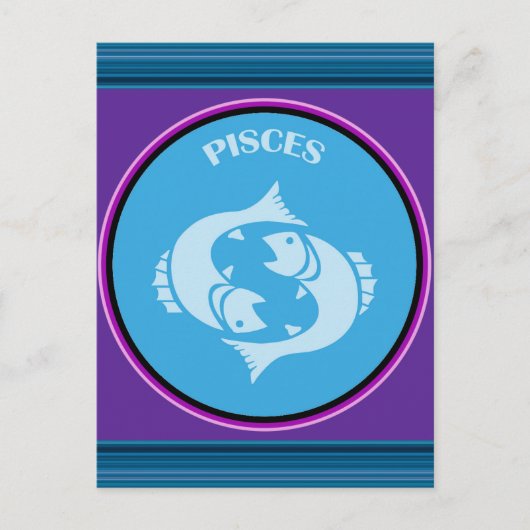Pisces Briefkaart (Voorkant)
