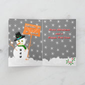 Pisces Carte de Noël. (Intérieur)