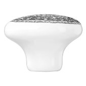 Pisces Ceramic Knob. Keramische Knop (Zijkant)