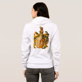 Pisces Coat of Arms Hoodie Jacket (Achterkant volledig)