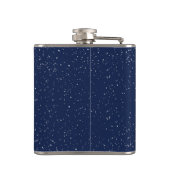 Pisces Constellation and Zodiac Sign met sterren Heupfles (Achterkant)