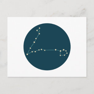 Pisces Constellation Briefkaart
