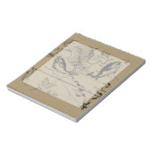 Pisces Constellation Hevelius 1690 Decor Notitieblok (Gedraaid)