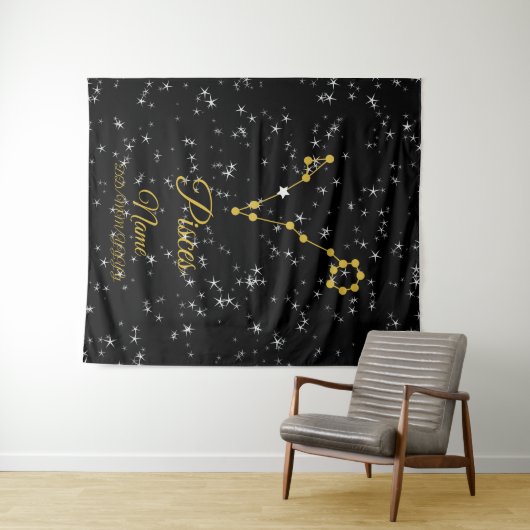 Pisces Constellation Wandkleed (In Situ (horizontaal))