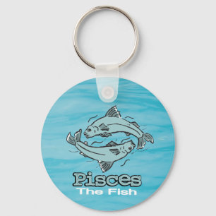 Pisces de astrologische sleutelhanger van de visse