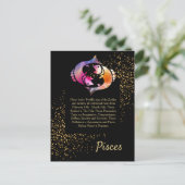 Pisces de vis briefkaart (Staand voorkant)