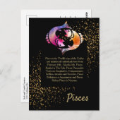 Pisces de vis briefkaart (Voorkant / Achterkant)