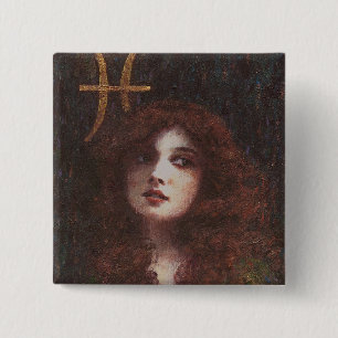 Pisces Decorative Button